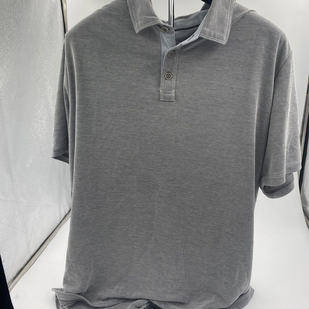 Tommy Bahama Mens Polo Shirt Size Medium Shoreline Surf Short Sleeve Golf NWT - Picture 1 of 4